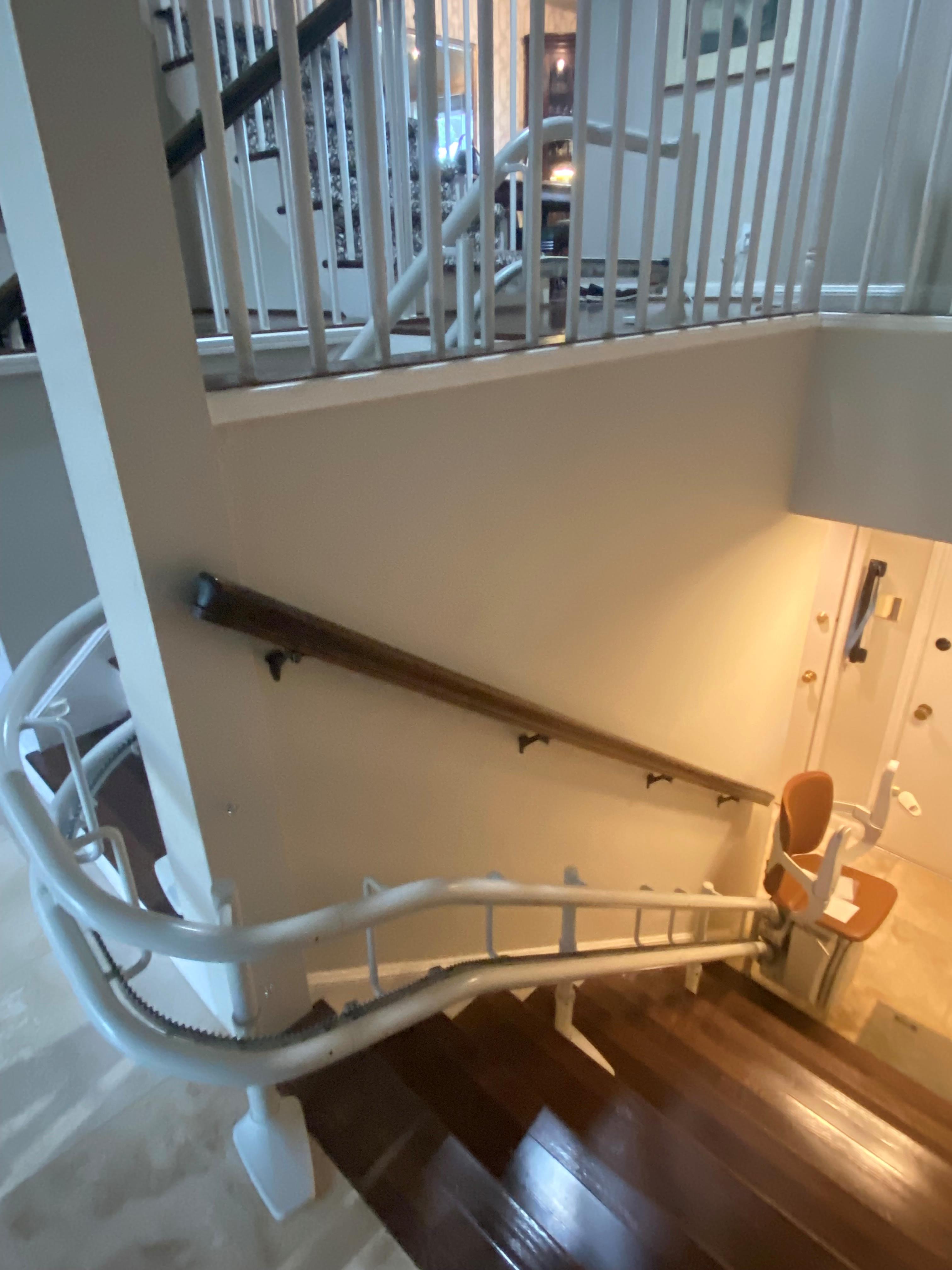 Curved Stairlift